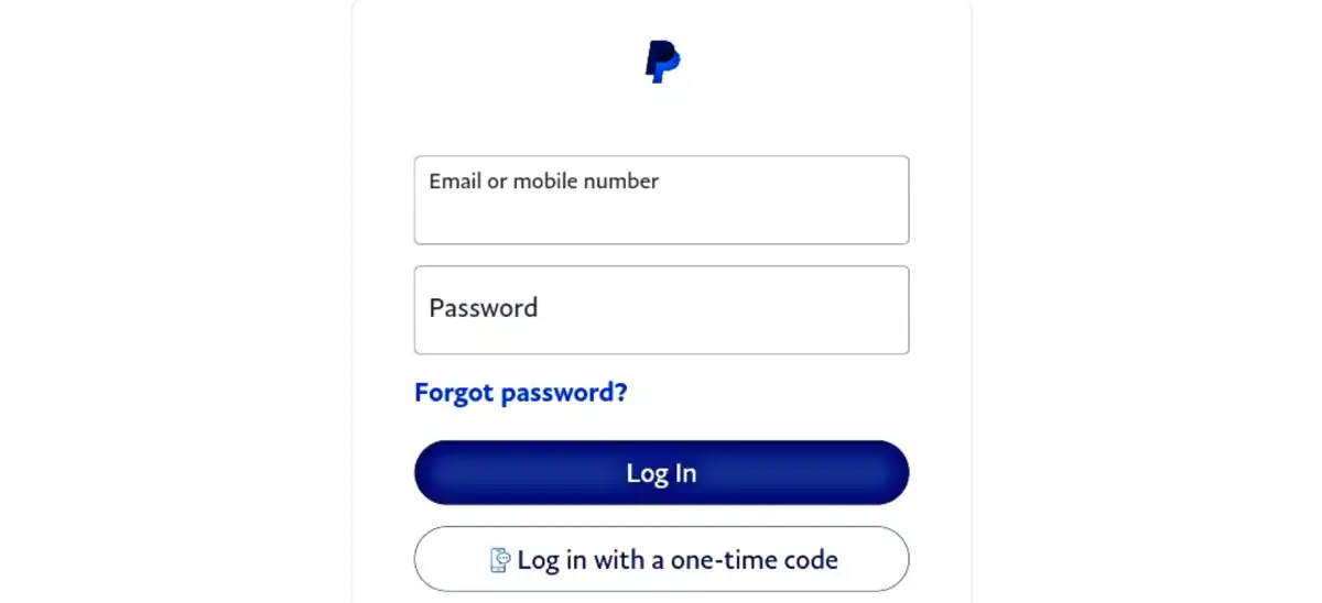 How to log into PayPal without phone number